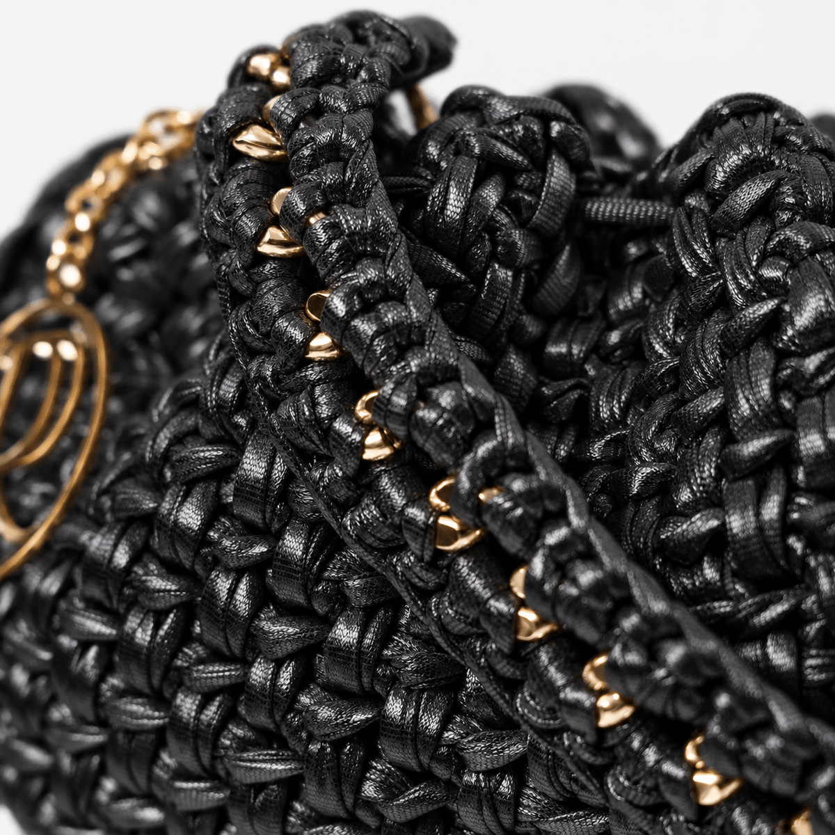 HALO BLACK — CONVERTIBLE HANDBAG - Roberta Porretta