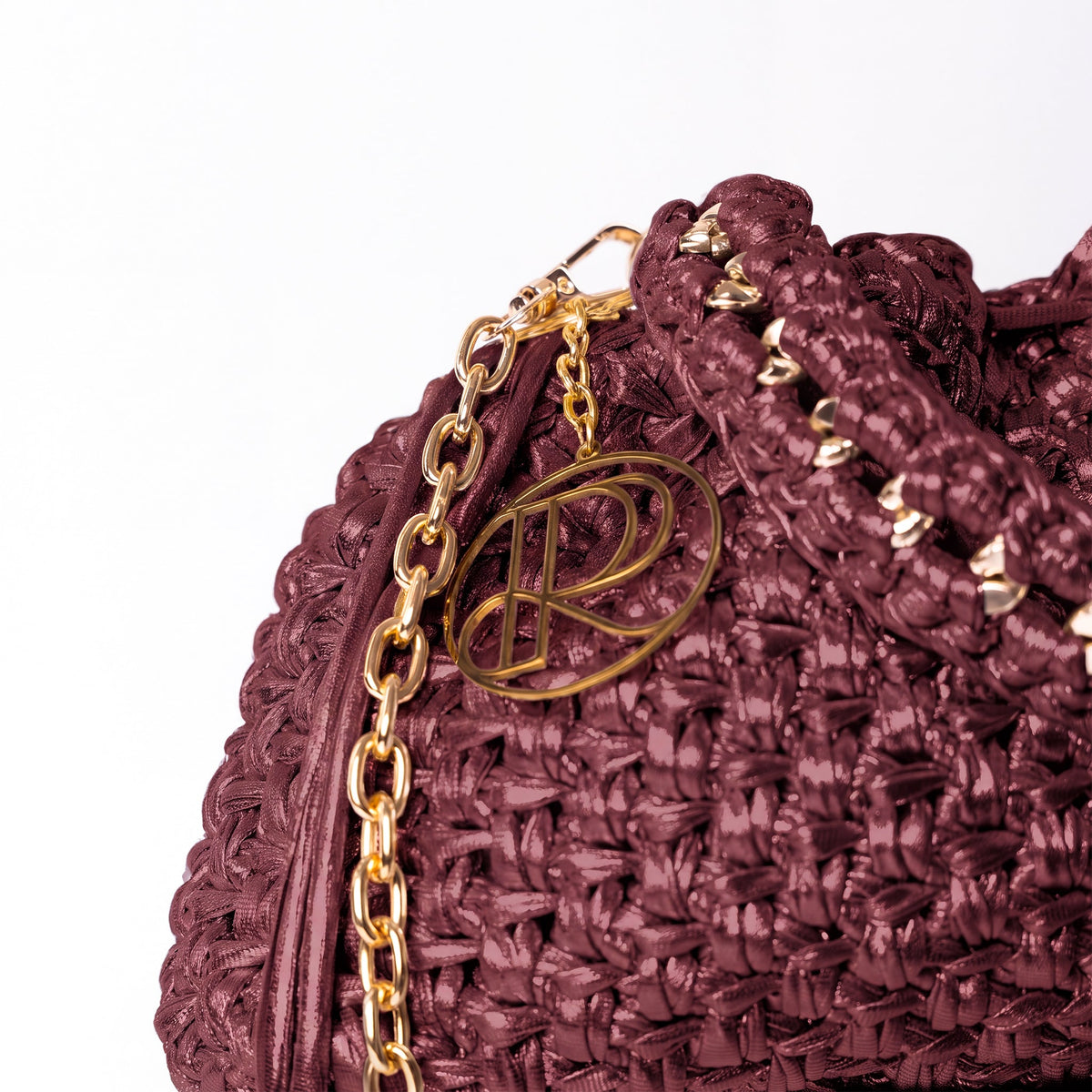 HALO PLUM — CONVERTIBLE HANDBAG - Roberta Porretta