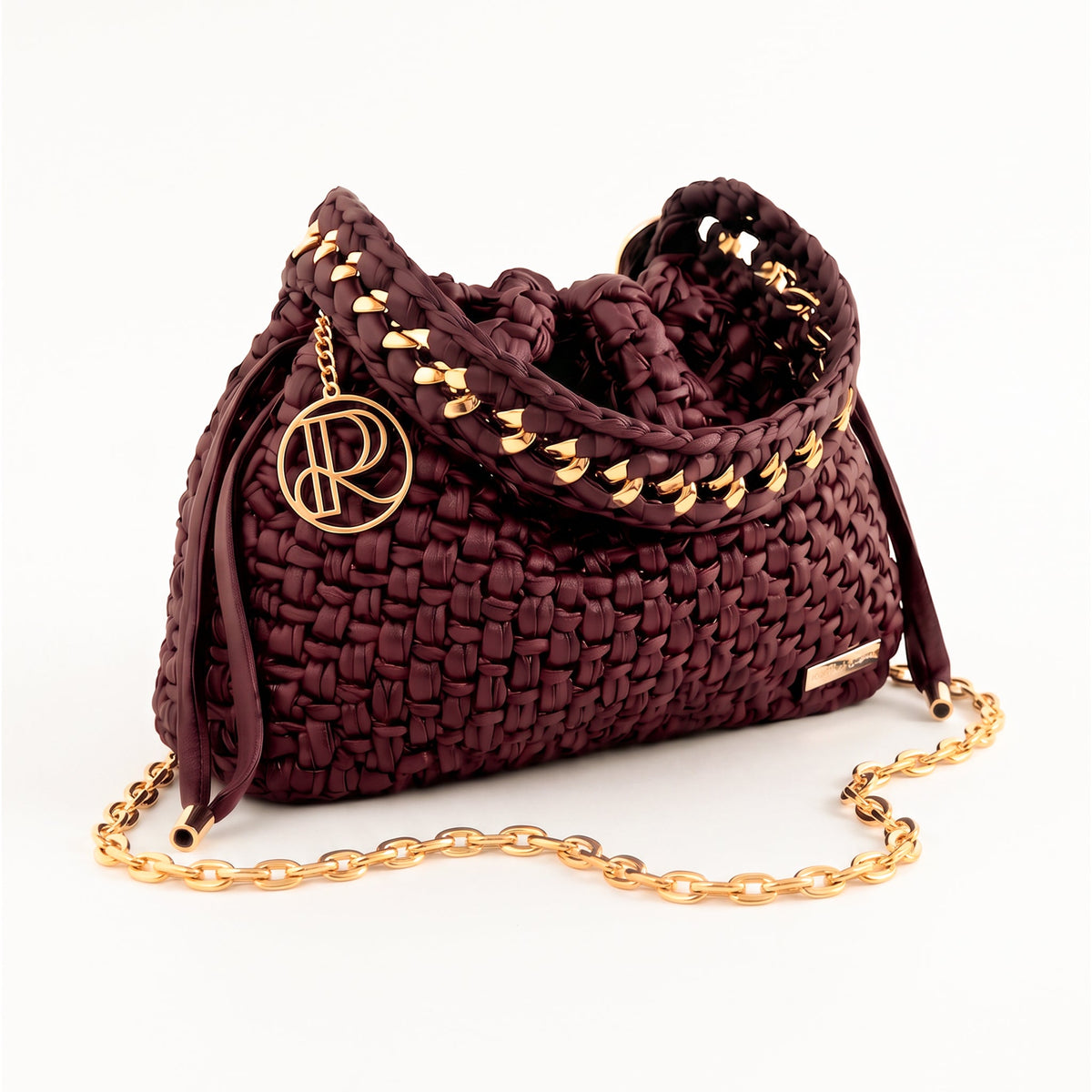 HALO PLUM — CONVERTIBLE HANDBAG - Roberta Porretta
