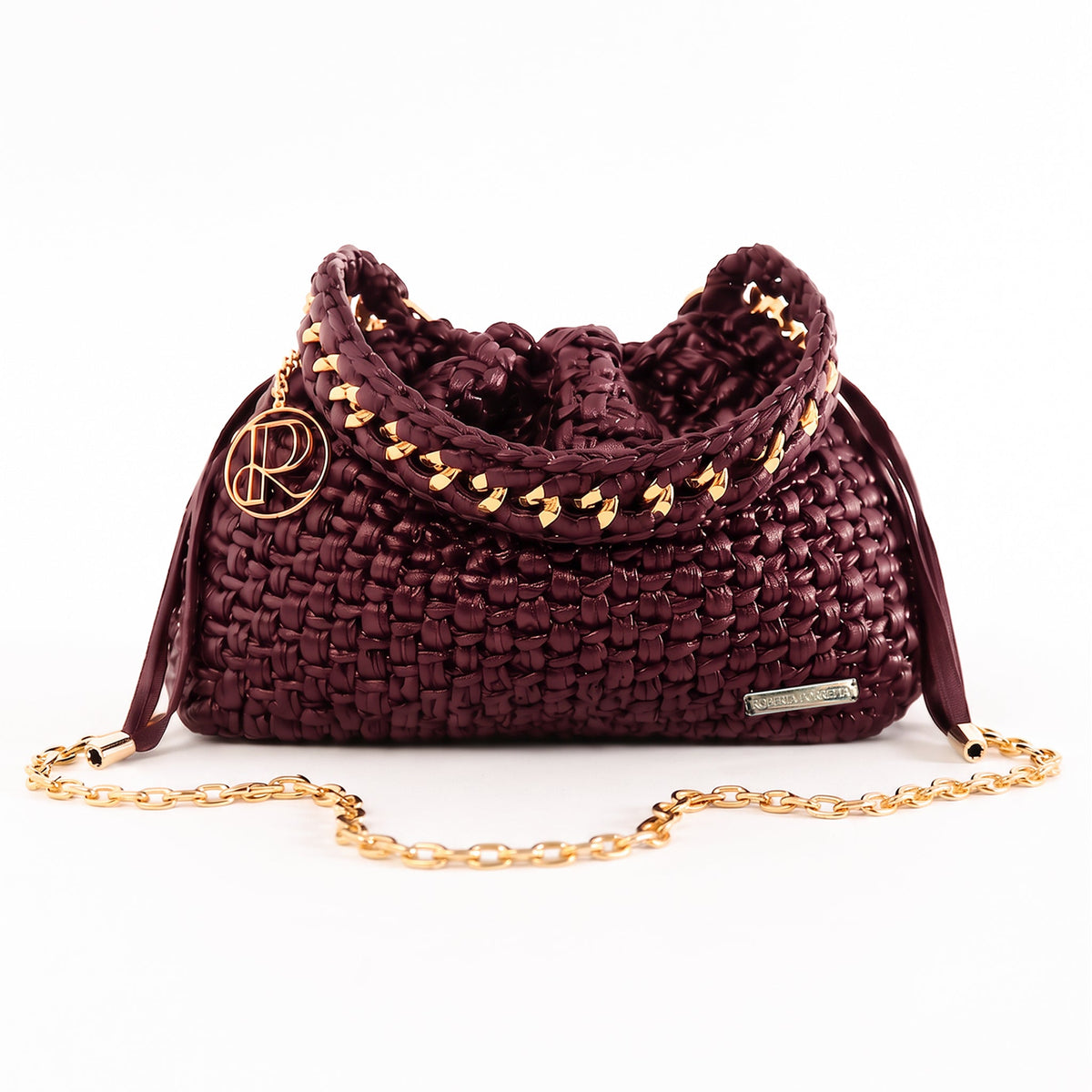 HALO PLUM — CONVERTIBLE HANDBAG - Roberta Porretta