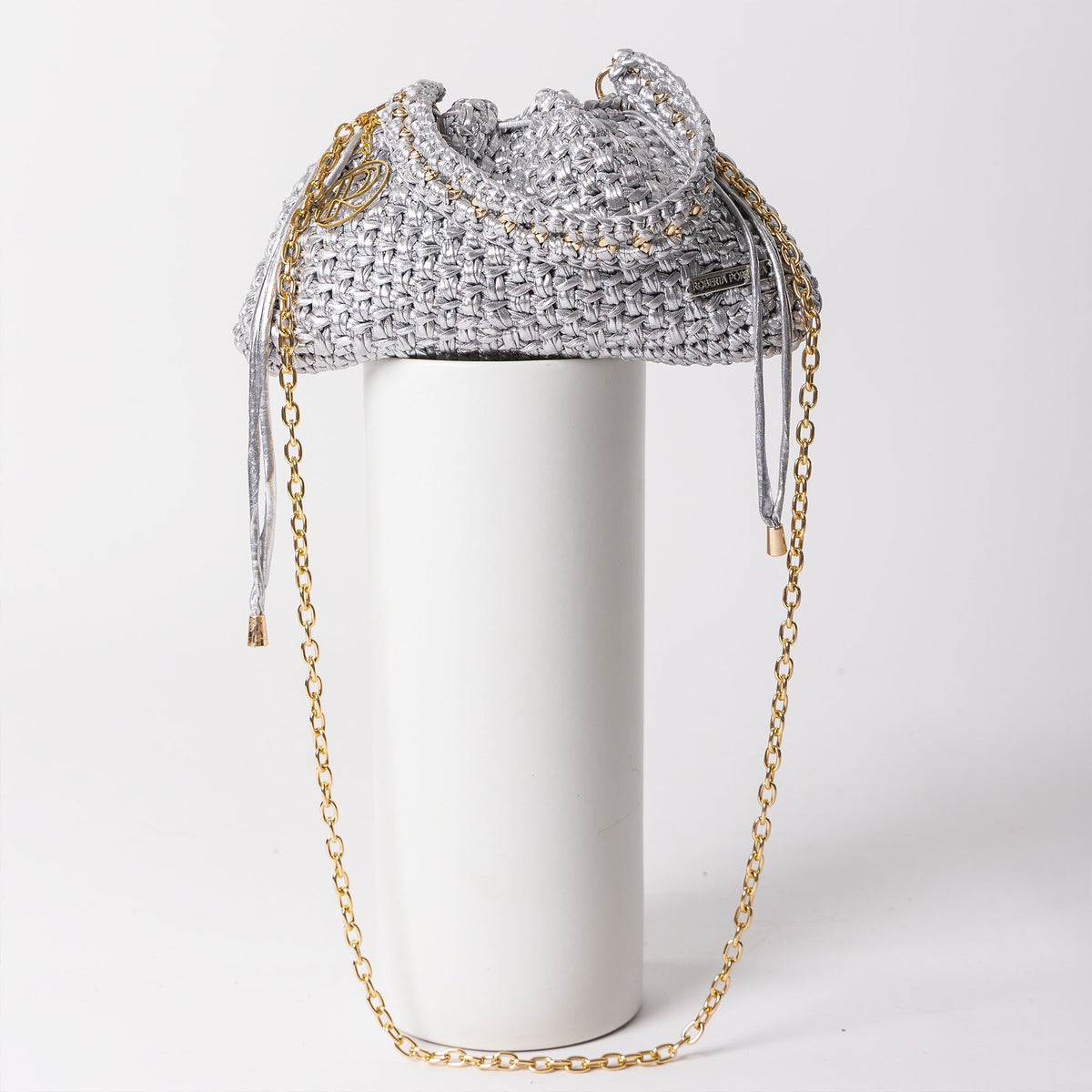 HALO SILVER — CONVERTIBLE HANDBAG - Roberta Porretta