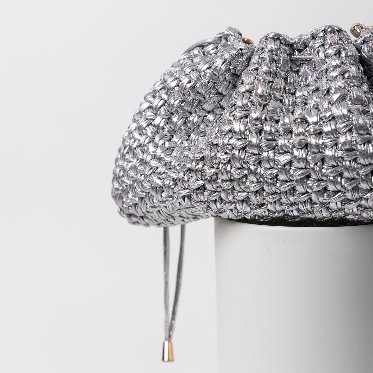 HALO SILVER — CONVERTIBLE HANDBAG - Roberta Porretta