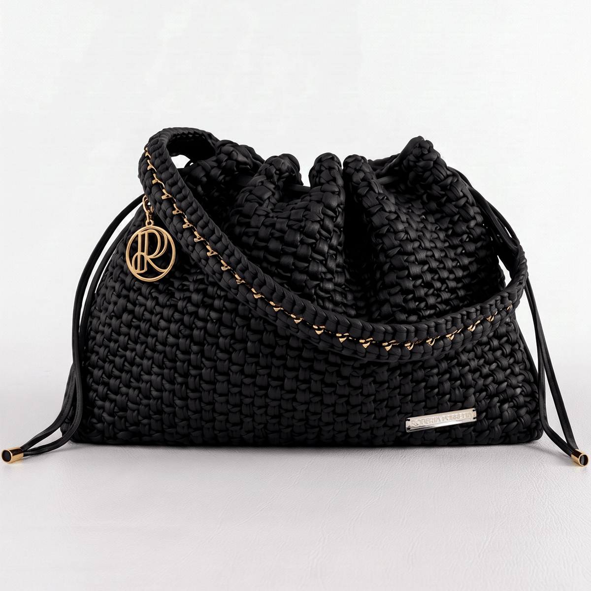 UMA BLACK — CONVERTIBLE SHOULDER BAG - Roberta Porretta